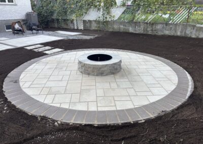 Pavé uni – cour arrière